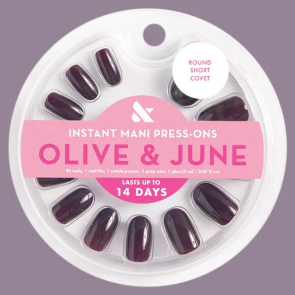 Set of Four (4) NEW Mani Press-On Sets from Olive & June - Picture 4 of 11